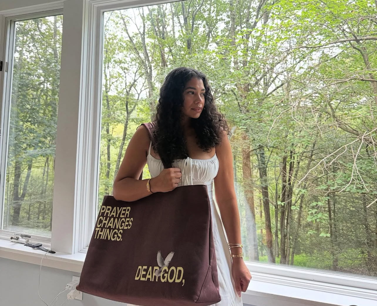 Dear God Tote + Pencil Bag