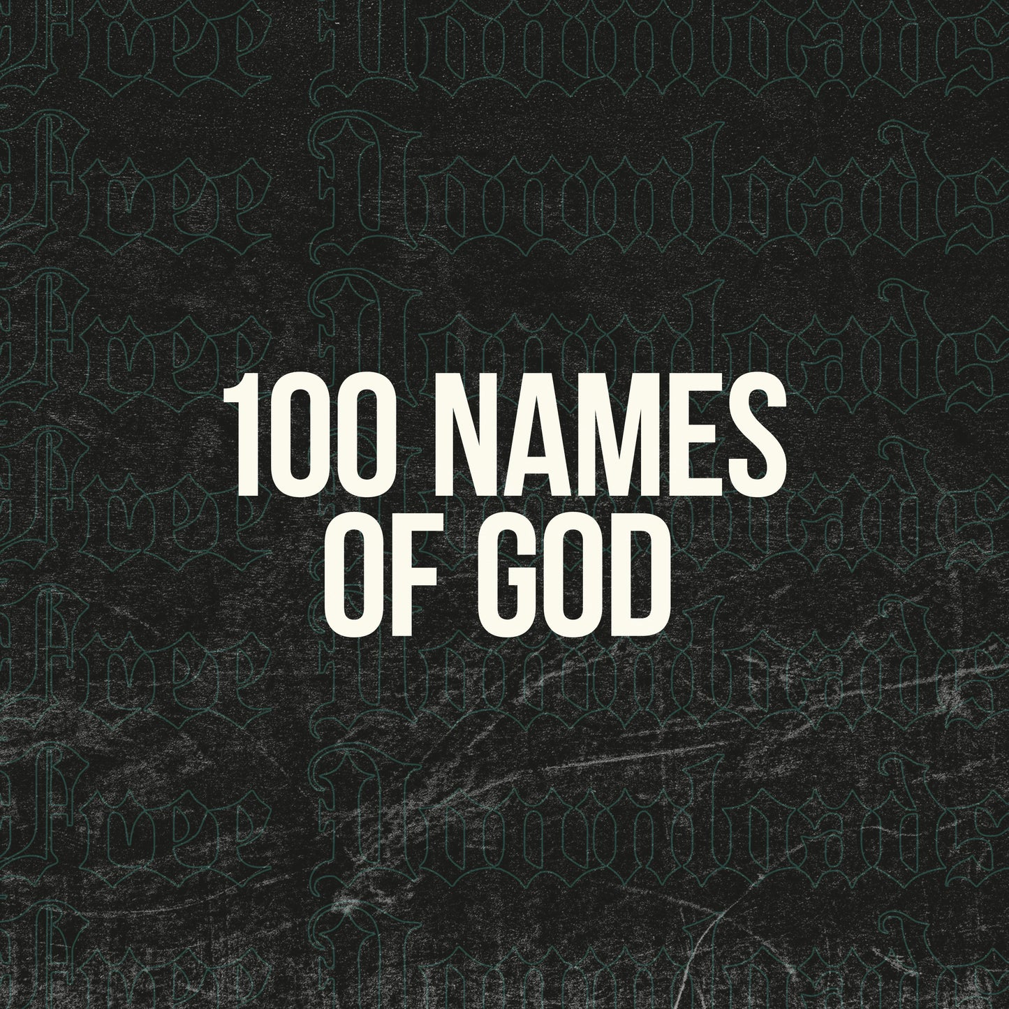 100 Names Of God