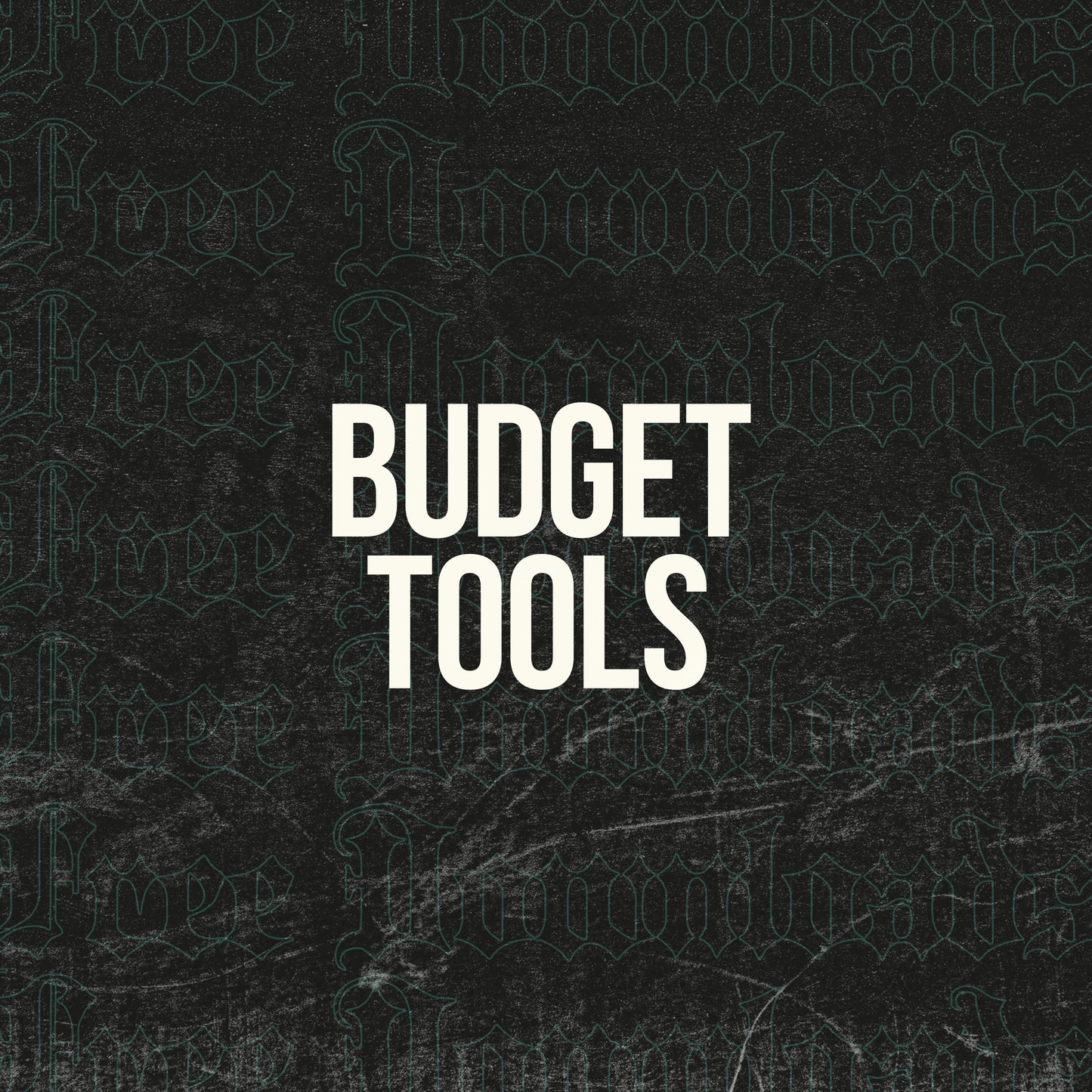 Budget Tools