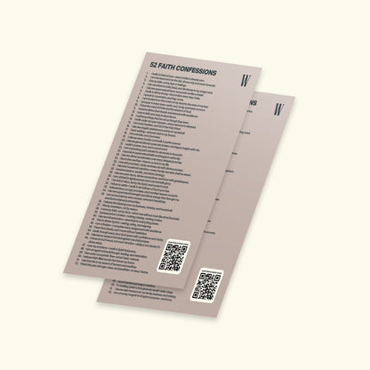 52 Confessions Bookmark