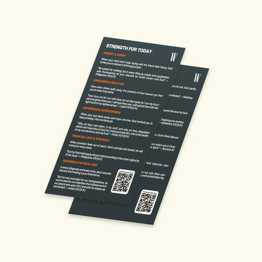 Strength For Today Bookmark