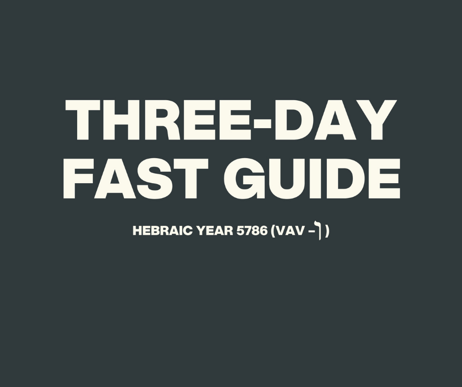 Jewish New Year Fasting Guide