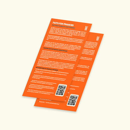 Finances & Healing Bookmark