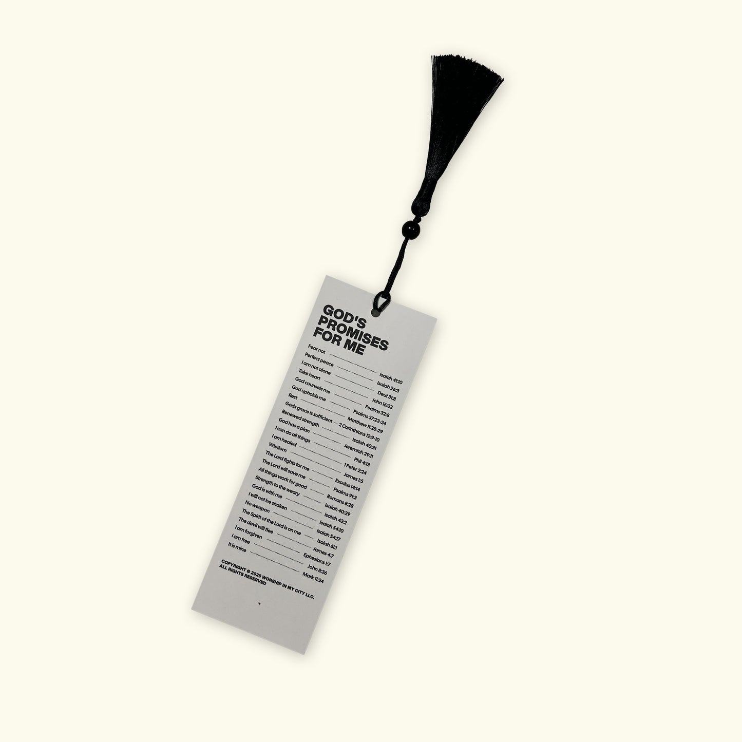 For The Worshiper Bookmark